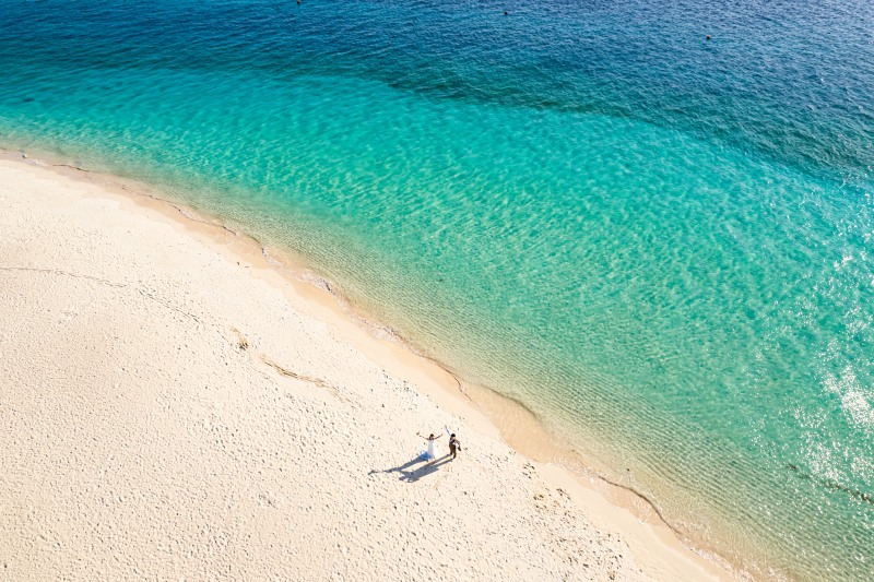 ドローン撮影!沖縄ビーチを空撮で撮影!