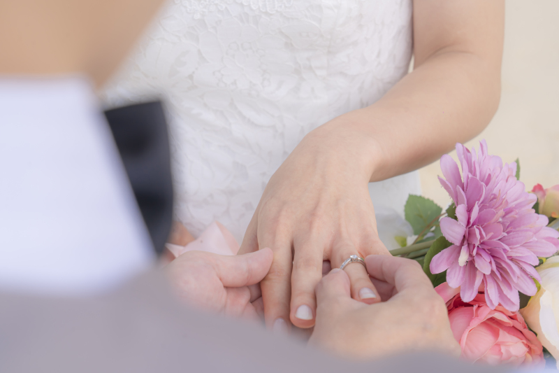 沖縄ウェディングフォト 北谷店_チャペルで撮影できる