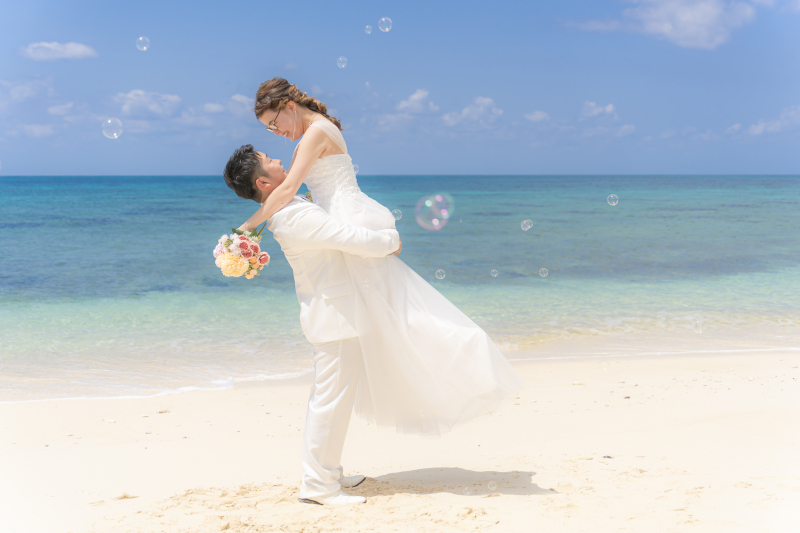 沖縄ウェディングフォト　北谷店_格安プランがある(3万円以下)