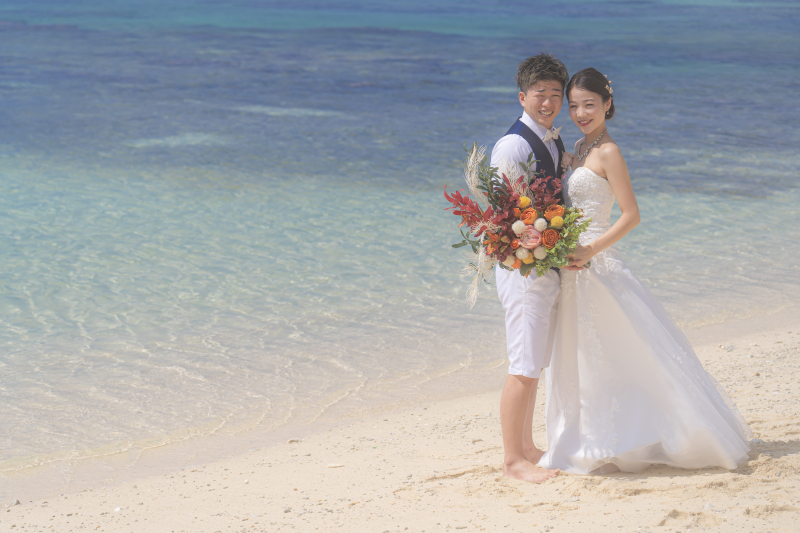 沖縄ウェディングフォト　北谷店_格安プランがある(3万円以下)