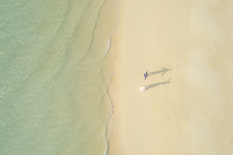 ドローン写真も色んなバリエーションで撮影します