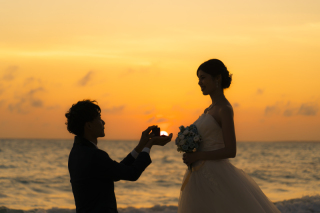 お二人の愛に包まれて素敵なお写真