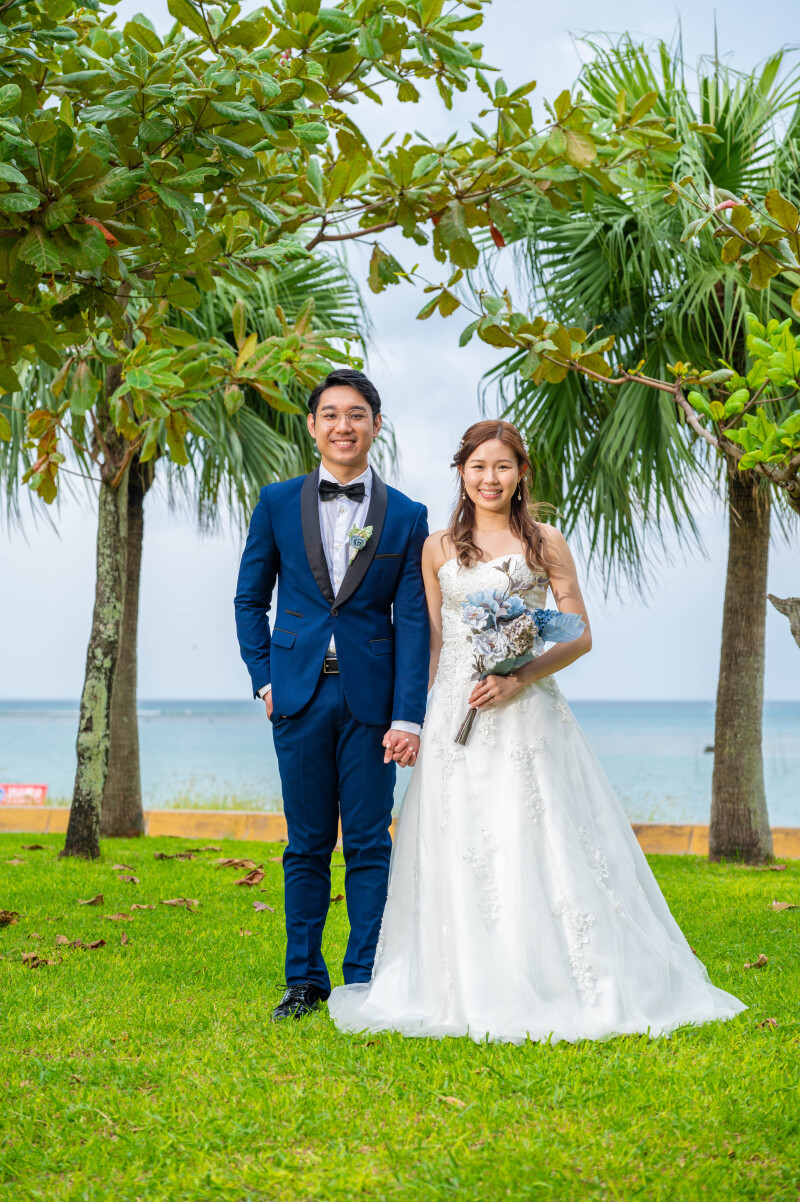 27【アルバム動画付きプラン】【ビーチフォト+ドローン撮影+動画撮影、120カット納品、基本セット込み,ドレス&プロヘアメイク付