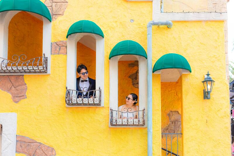 22【アメリカンビレッジ撮影】50カットプラン&基本セット込みドレス&プロヘアメイク付【土日祝などの曜日の追加料金不要同じ料金】