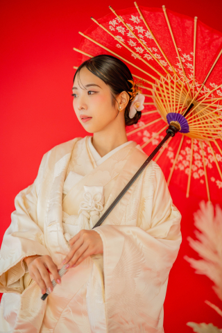 【追加料金なし】 ウェディングフォトがお得に撮影！！白無垢、色打掛ヘアメイク、男性衣装、小物、撮影データ150カット全て込み込み