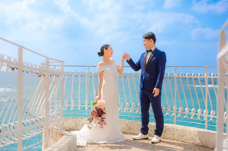 22【アメリカンビレッジ撮影】50カットプラン&基本セット込みドレス&プロヘアメイク付【土日祝などの曜日の追加料金不要同じ料金】