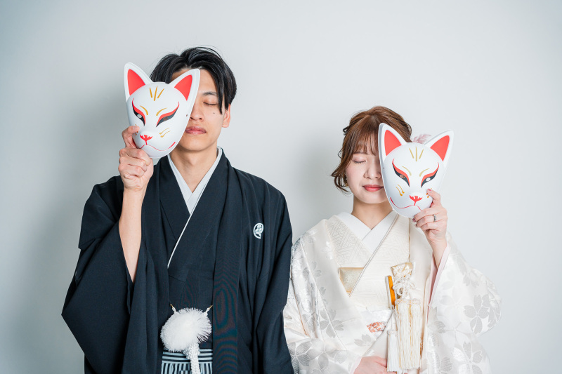 きつねのお面