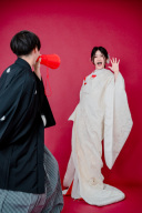 メガホンと野球バット