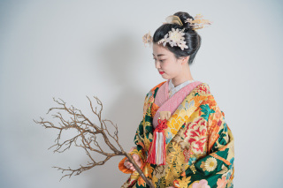 かんざし（ピンクパール）