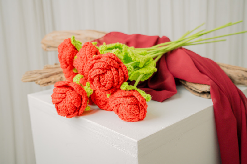 かぎ針編みのバラ