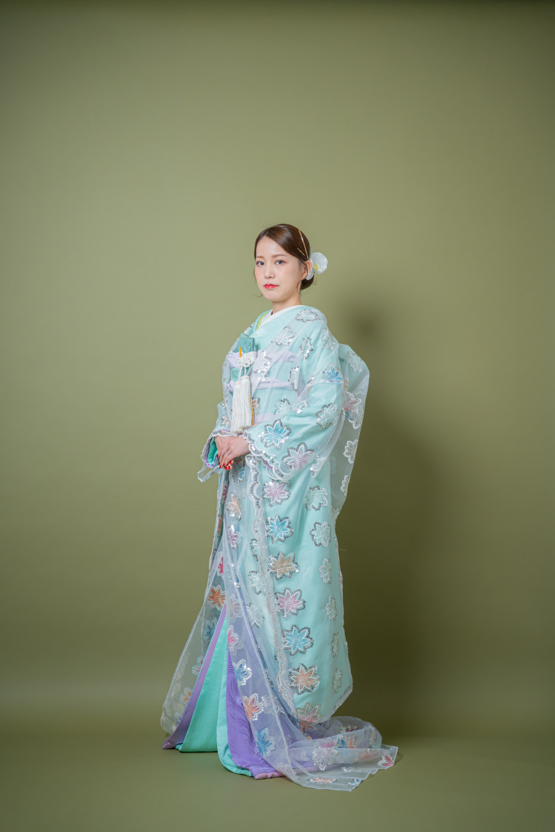 色打掛（オーガンジー）