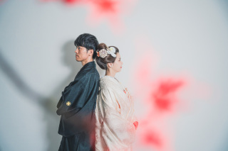 白無垢と日本髪の２つの夢が叶いました