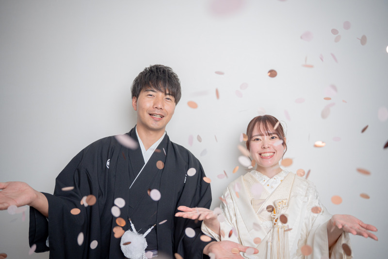 念願だったコンフェッティ