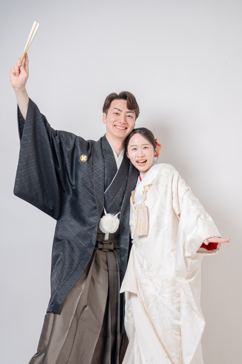 笑いすぎてほっぺが痛い（笑）！堅苦しさゼロで楽しい和装フォト