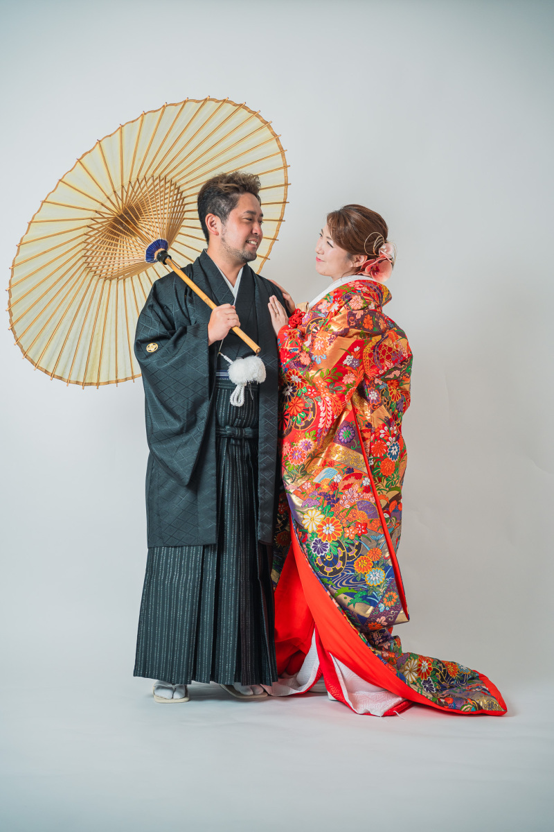 ふたりきりだから自然な表情で撮影できる