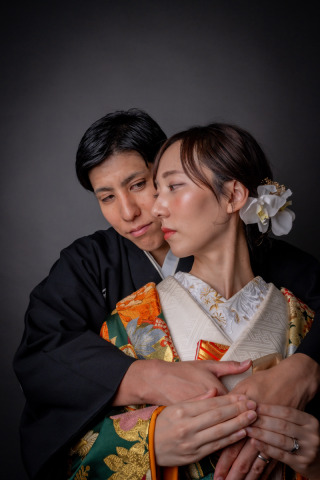 スタッフさんたちと和気あいあいと楽しく撮影できました