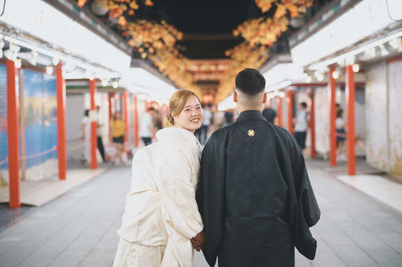 定番の通りでは、装飾が秋めいていて素敵でした