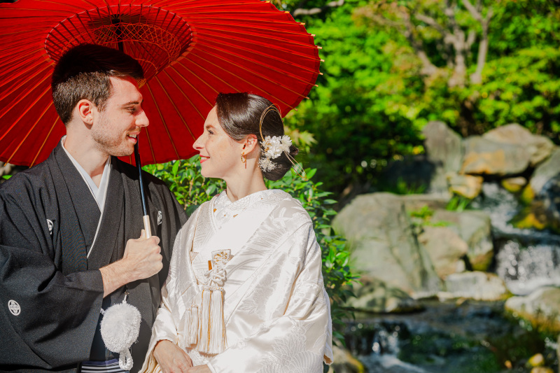 日本にハネムーンに来たお客様