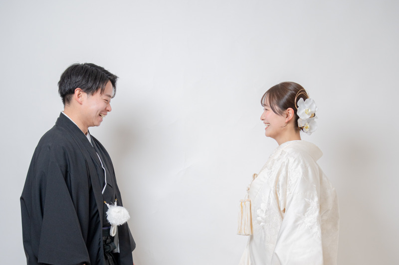 感動の瞬間！和装でのファーストミート