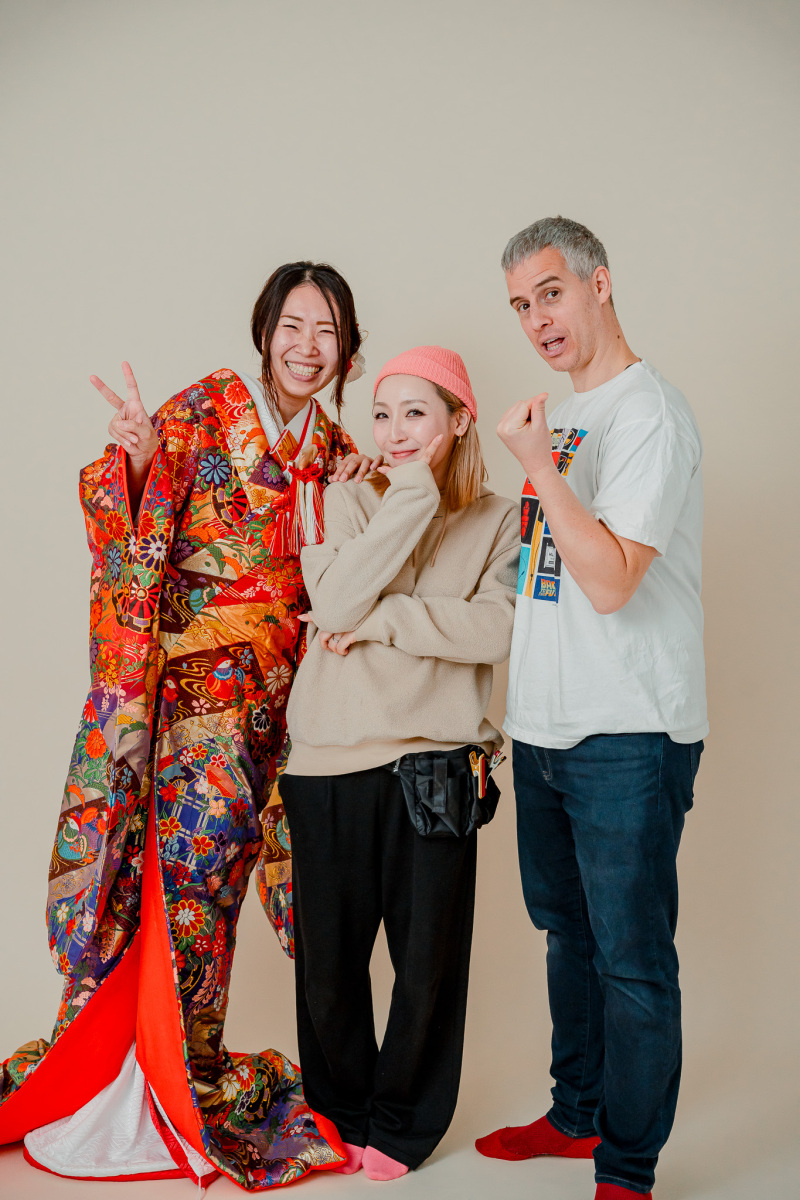 最後はカメラマンと仲良くなってしまいました笑