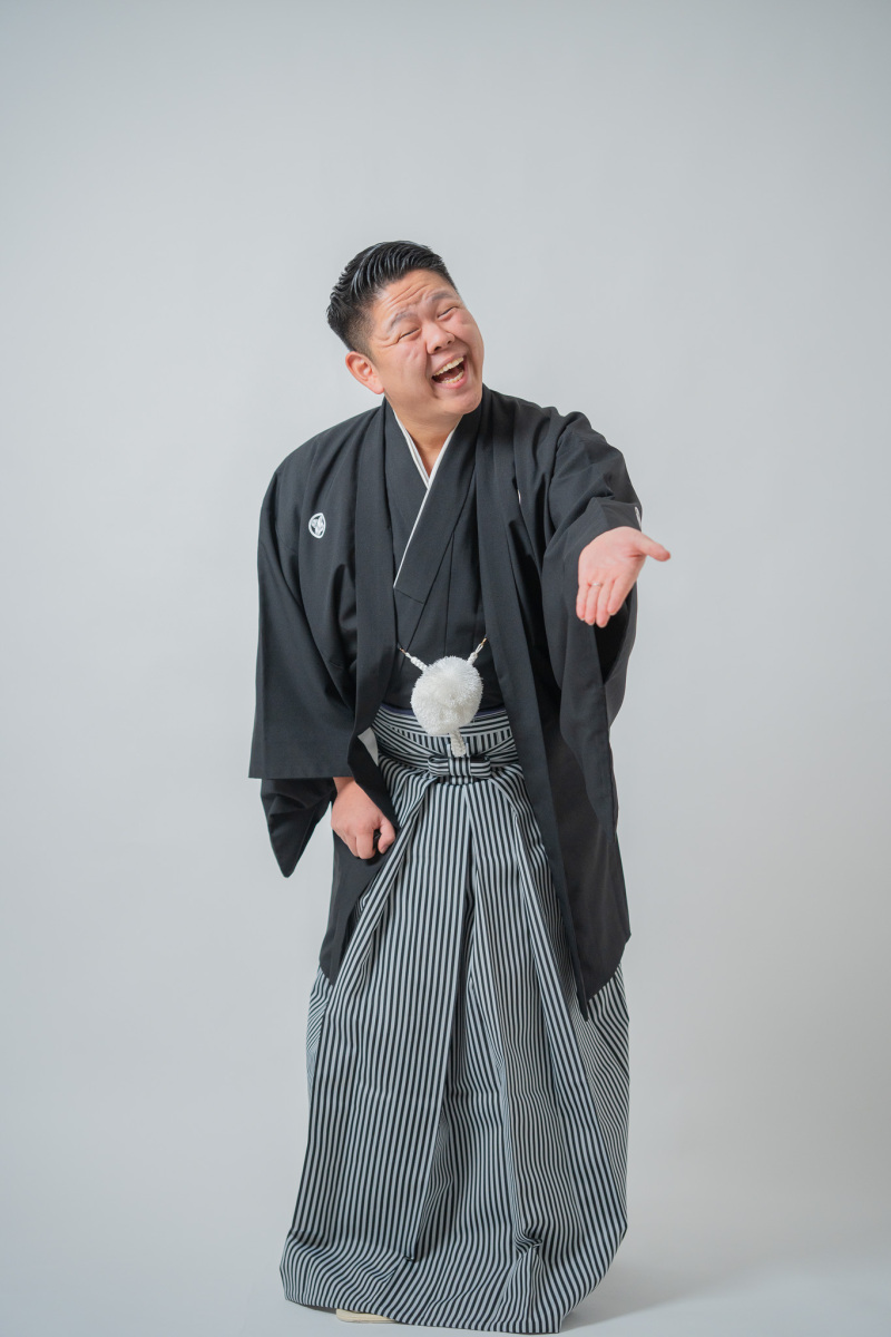 新郎おふざけショット