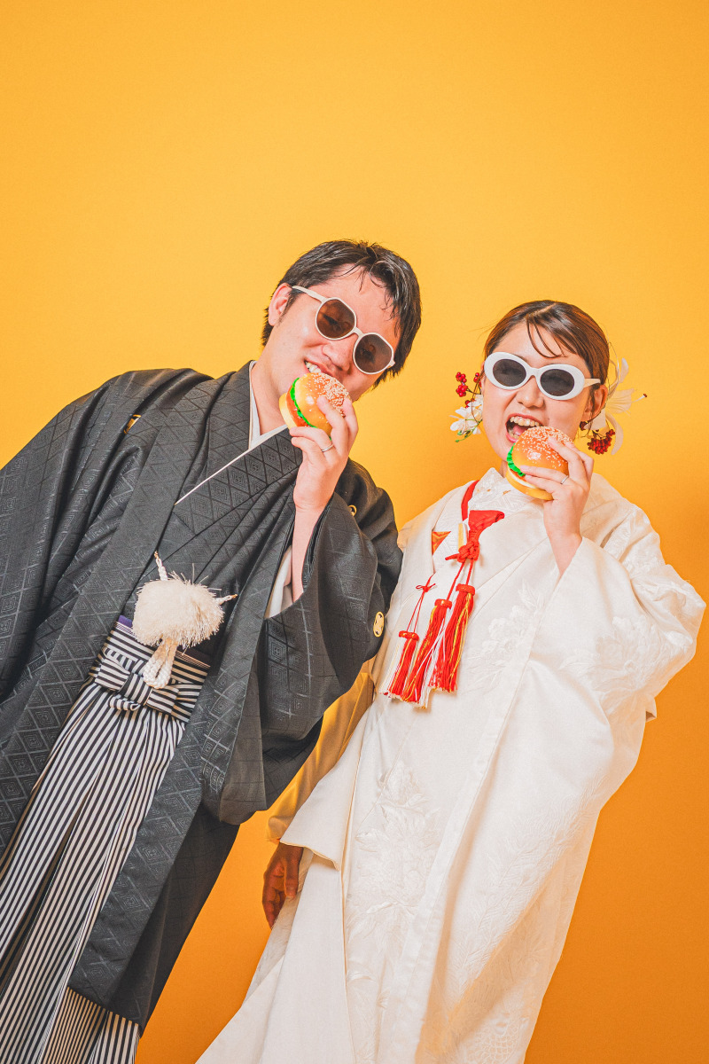 背景が変わると一気にポップな感じに!