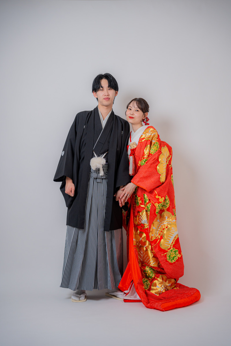 打掛2着選べるプランなので一気に雰囲気を変えて♡