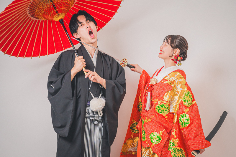 後日納品される写真のアレンジが面白い!