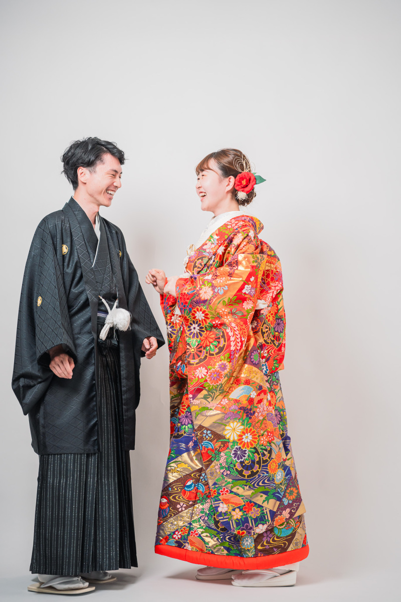 お二人の自然に溢れる笑顔もしっかり撮影!