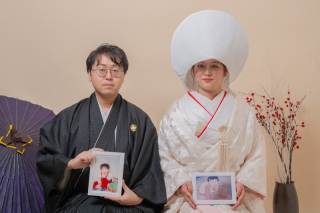 大満足の和装前撮りでした♡