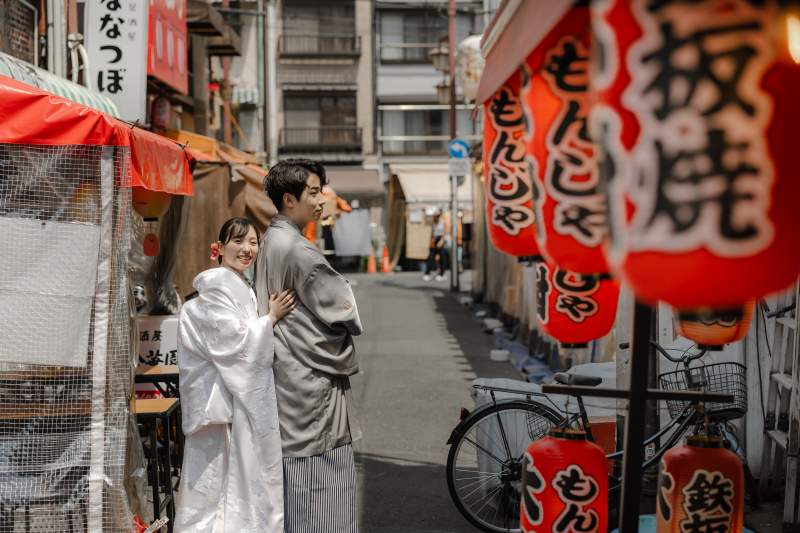 赤ちょうちん灯るホッピー通りでレトロな下町情緒ロケ