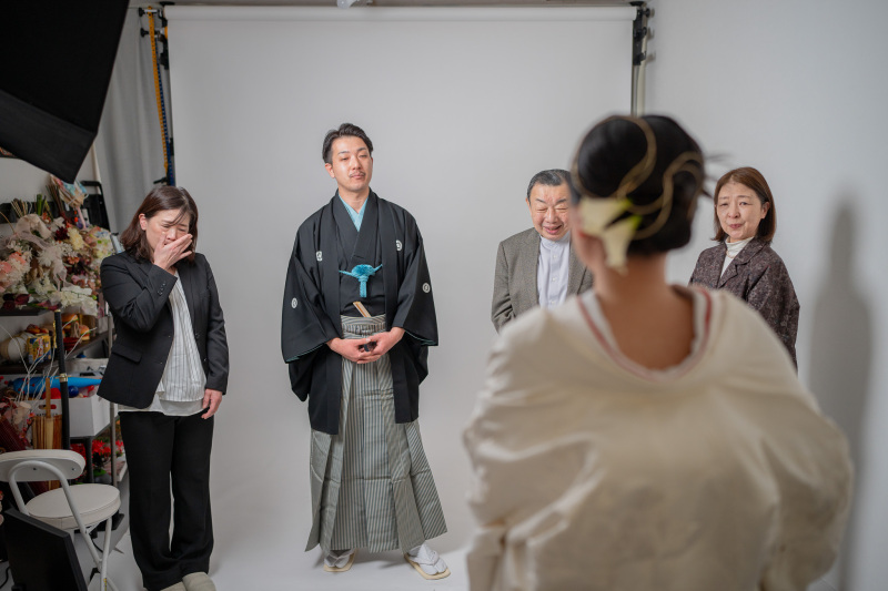 ご両親も大歓迎!家族みんなで残す感動のフォト体験