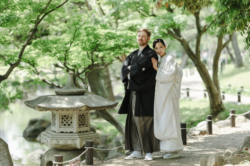 INAI WEDDING WASOU 東京浅草本店_庭園で撮影できる