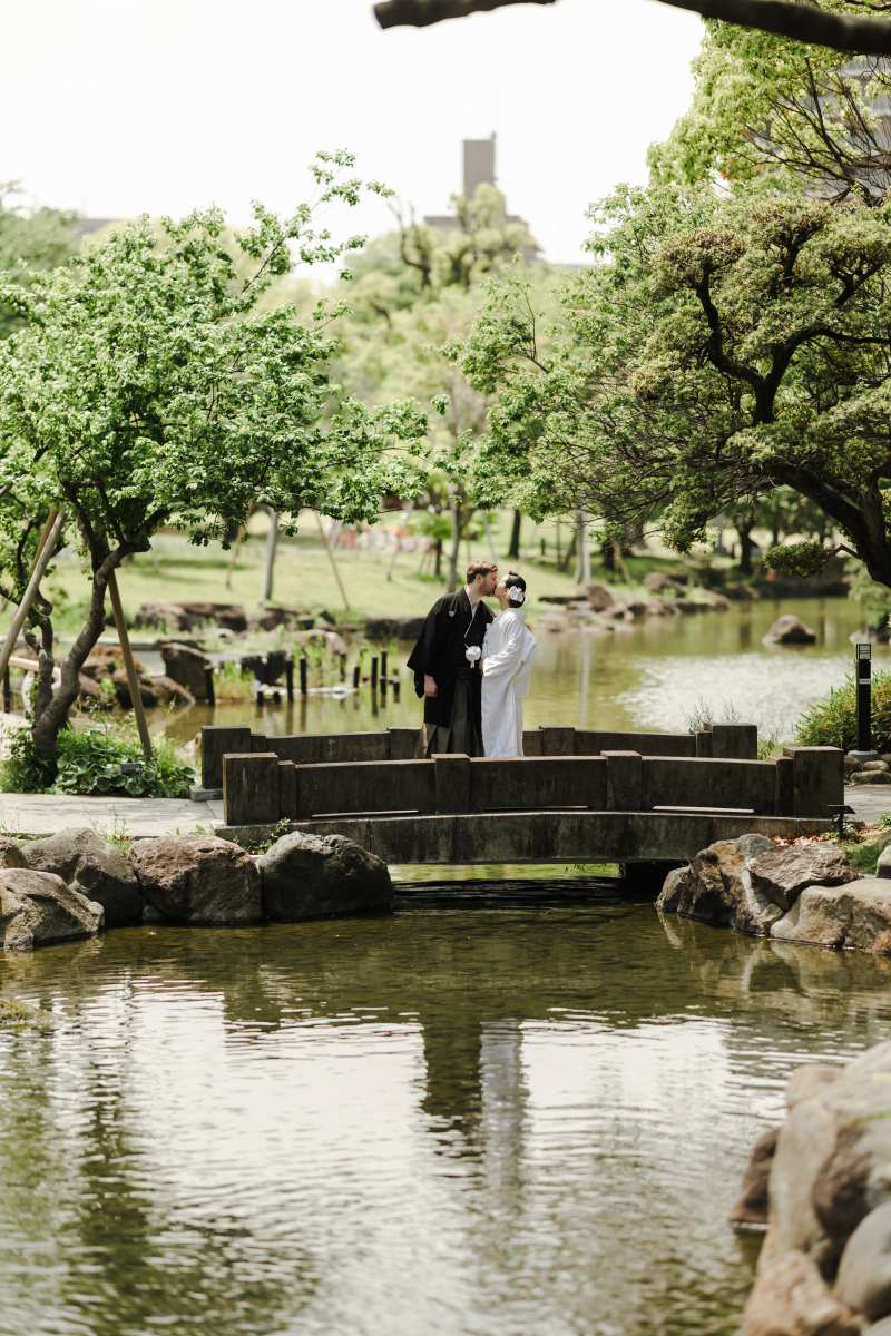 INAI WEDDING WASOU 東京浅草本店_庭園で撮影できる