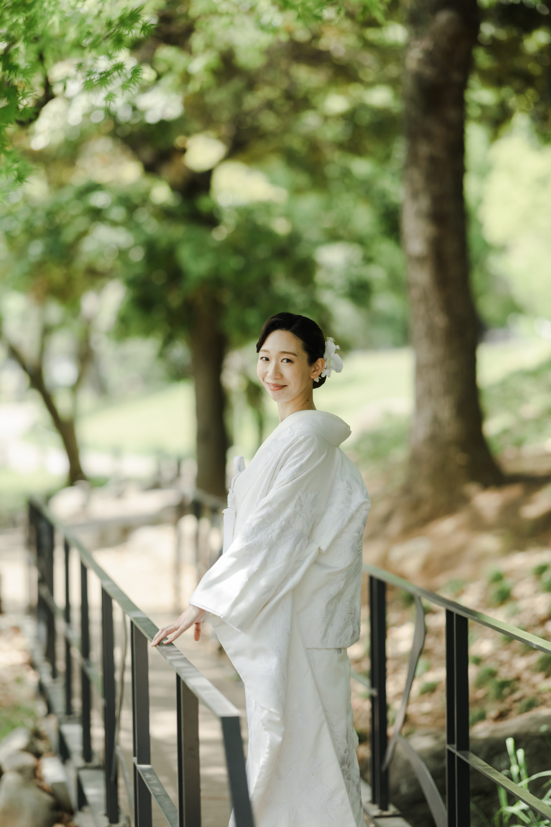 INAI WEDDING WASOU 東京浅草本店_庭園で撮影できる