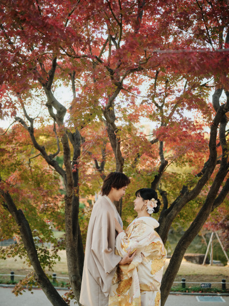 INAI WEDDING WASOU 東京浅草本店_庭園で撮影できる