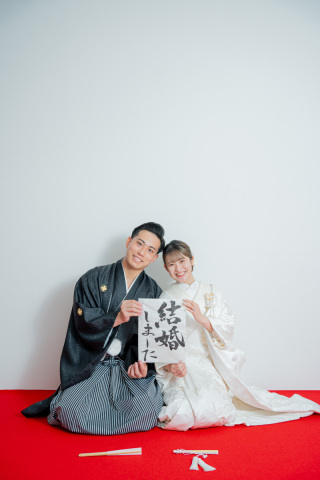 INAI WEDDING WASOU 東京浅草本店_入籍日当日に和装前撮りを撮りに来たカップル♡