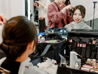 新婦ヘアメイク