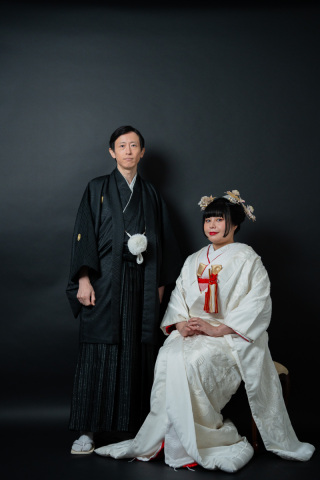 INAI WEDDING WASOU 東京浅草本店_背景 - black（黒）