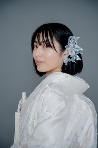 INAI WEDDING WASOU 東京浅草本店_背景- gray（グレー）