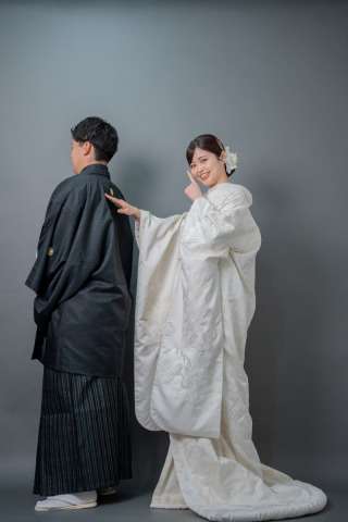 INAI WEDDING WASOU 東京浅草本店_背景- gray（グレー）