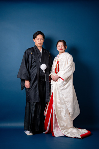 INAI WEDDING WASOU 東京浅草本店_背景 - navy（ネイビー）