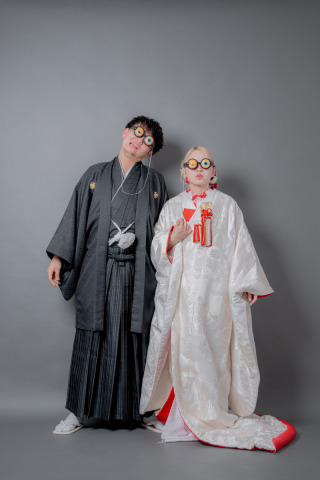 INAI WEDDING WASOU 東京浅草本店_背景- gray（グレー）