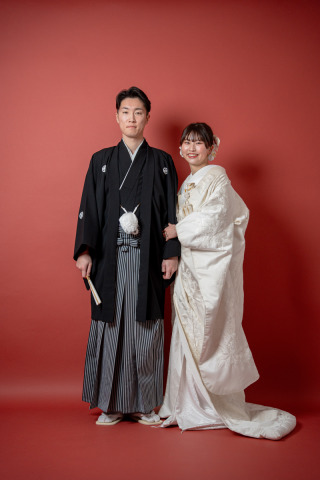 INAI WEDDING WASOU 東京浅草本店_背景 - brick（赤茶色）