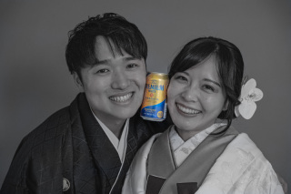INAI WEDDING WASOU 東京浅草本店_背景- gray（グレー）