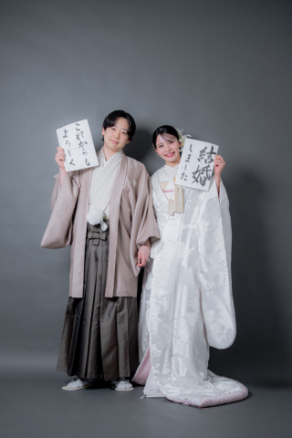 INAI WEDDING WASOU 東京浅草本店_背景- gray（グレー）