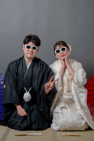 INAI WEDDING WASOU 東京浅草本店_背景- gray（グレー）