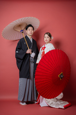 INAI WEDDING WASOU 東京浅草本店_背景 - brick（赤茶色）