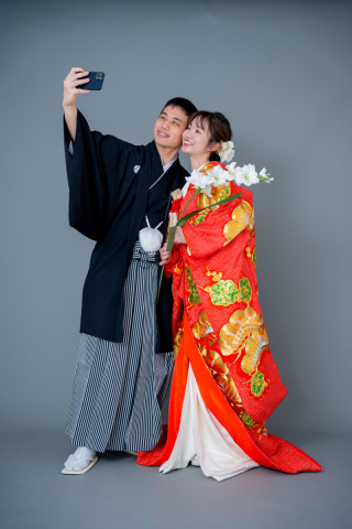 INAI WEDDING WASOU 東京浅草本店_背景- gray（グレー）