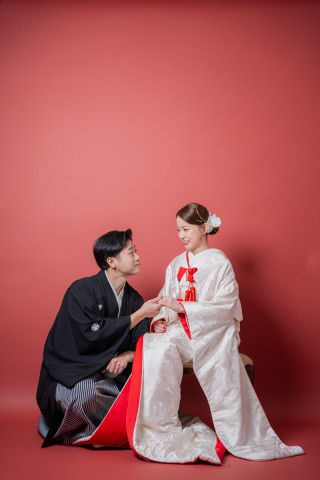 INAI WEDDING WASOU 東京浅草本店_背景 - brick（赤茶色）